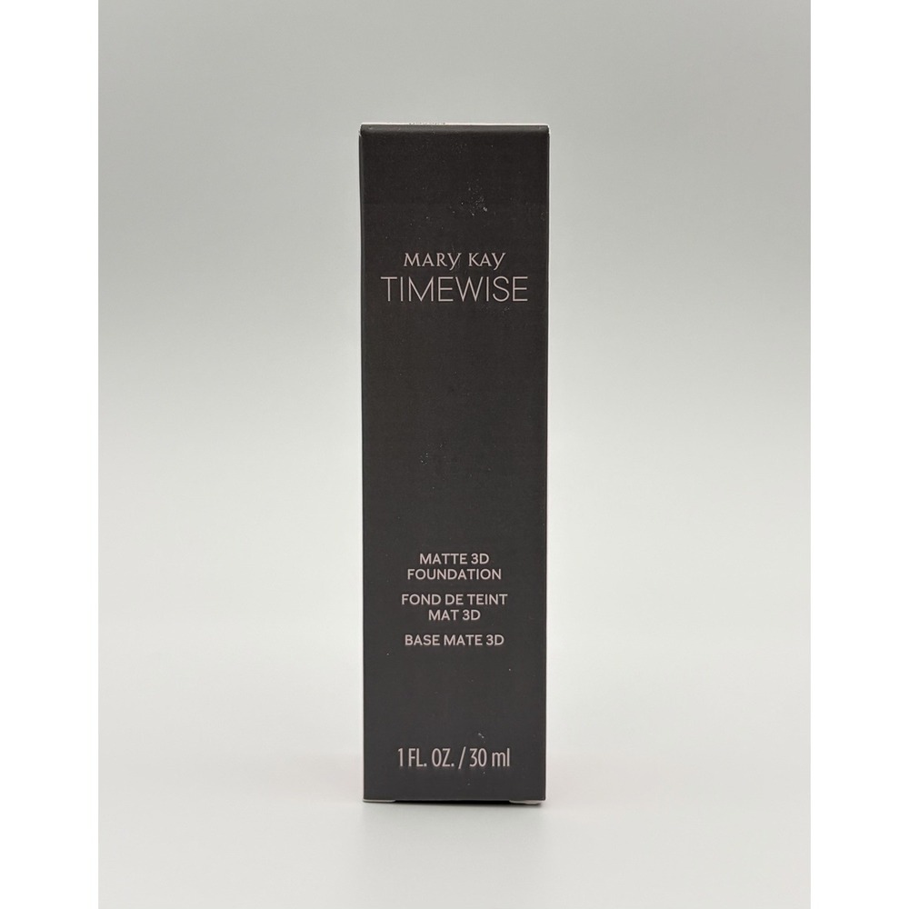 Mary Kay TimeWise Matte 3D Foundation Ivory W 150 Combo to Oily Skin 1oz NIB